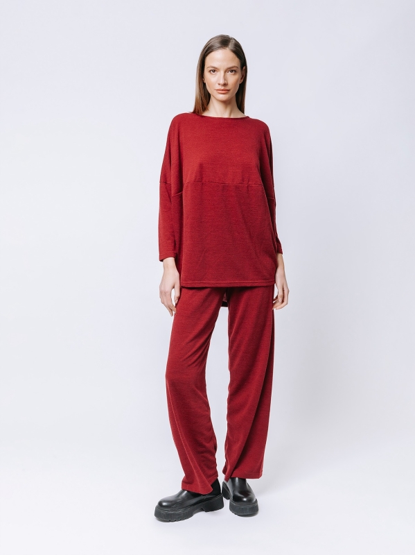 T-shirt ovetto in jersey manolana