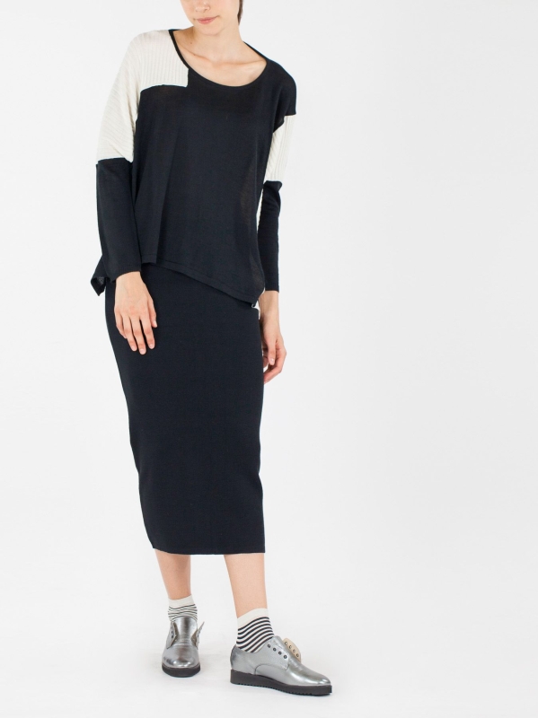 Maxi scatola in maglia