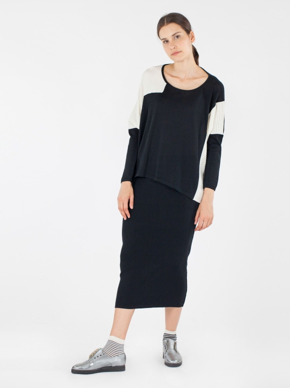 Maxi scatola in maglia