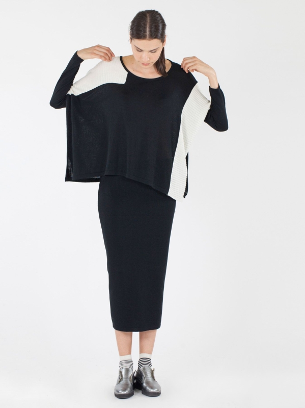 Maxi scatola in maglia