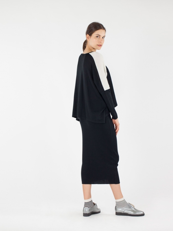Maxi scatola in maglia