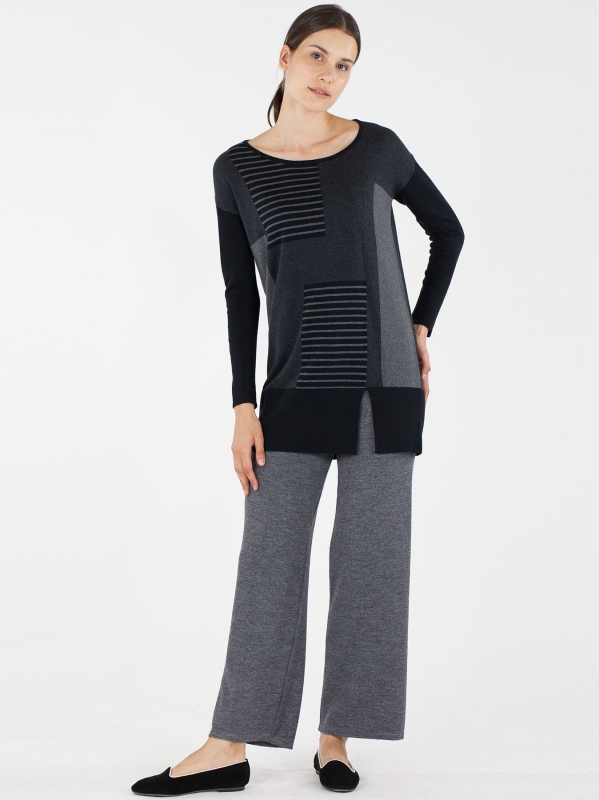 Maglia blocchi e righe