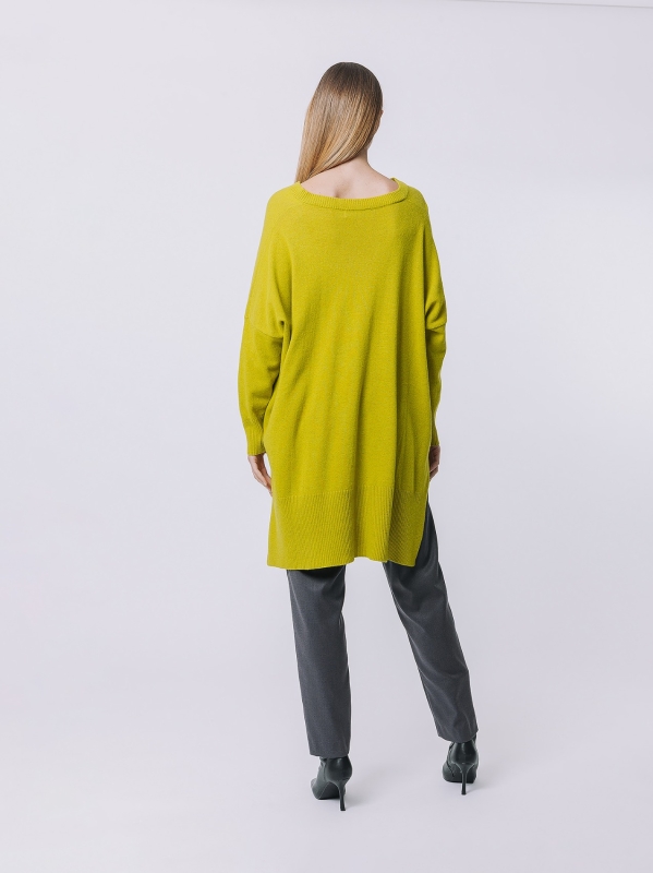 Maxi maglia asimmetrica