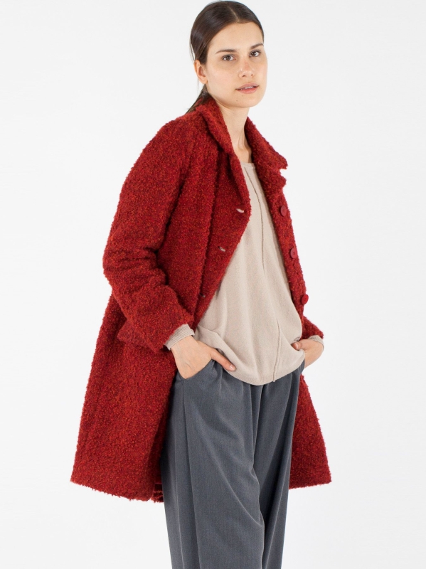 Cappotto bouclé