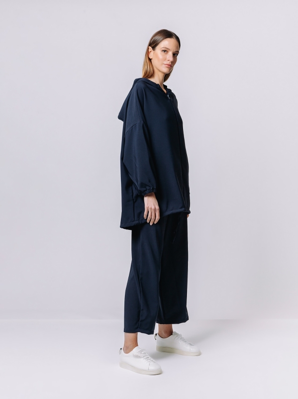 Maxi-Ultraleicht-Sweatshirt mit Kapuze