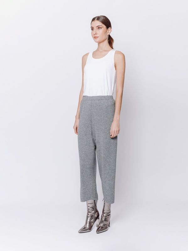 Gaucho-Hose aus Gentle Touch-Strick