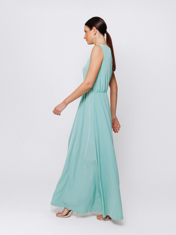 Abito lungo fluido con coulisse Twelve Months Martino Midali