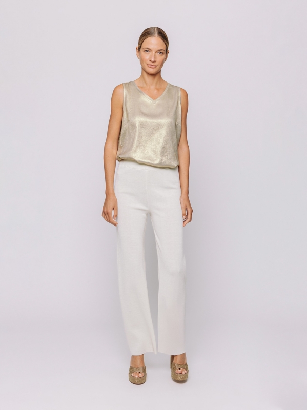 Pantaloni in maglia