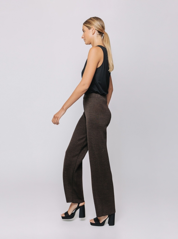Pantaloni “Essenza Mélange”