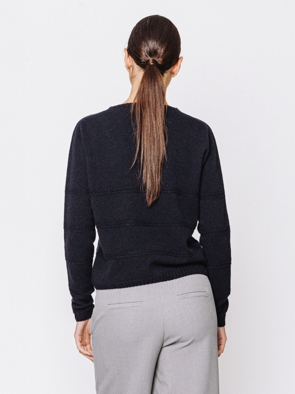 Maglia regular fit 100% lana