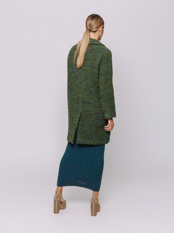 Cappotto bouclé in lana | Martino Midali