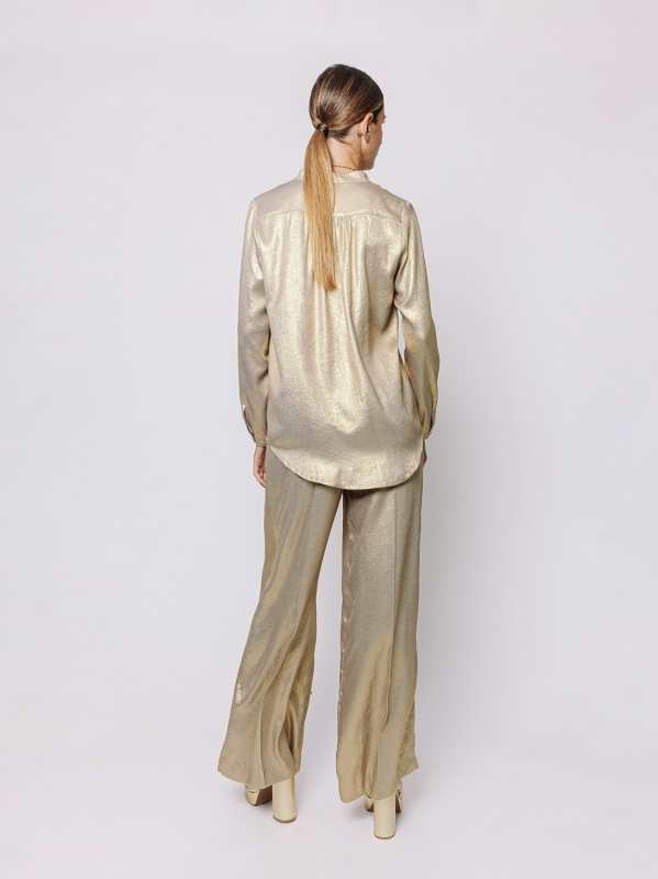 Camicia Cozyluxe in Gold