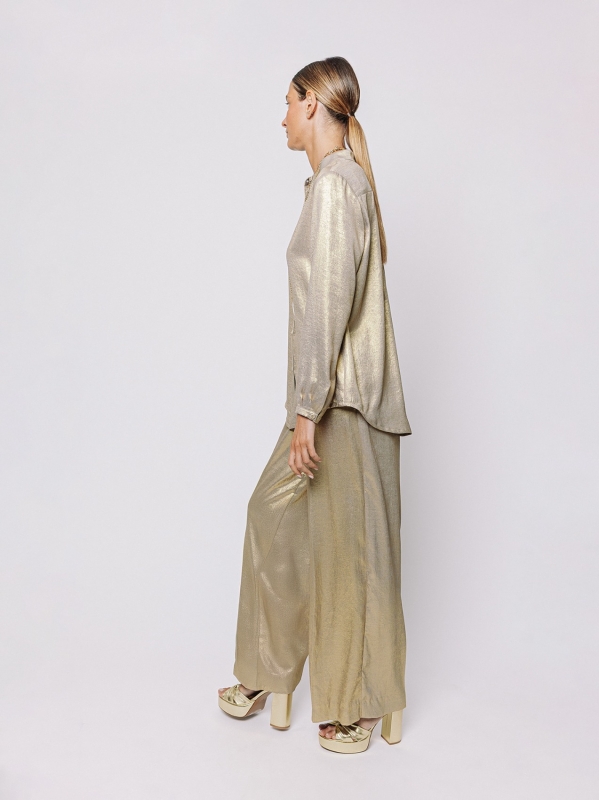 Camicia Cozyluxe in Gold