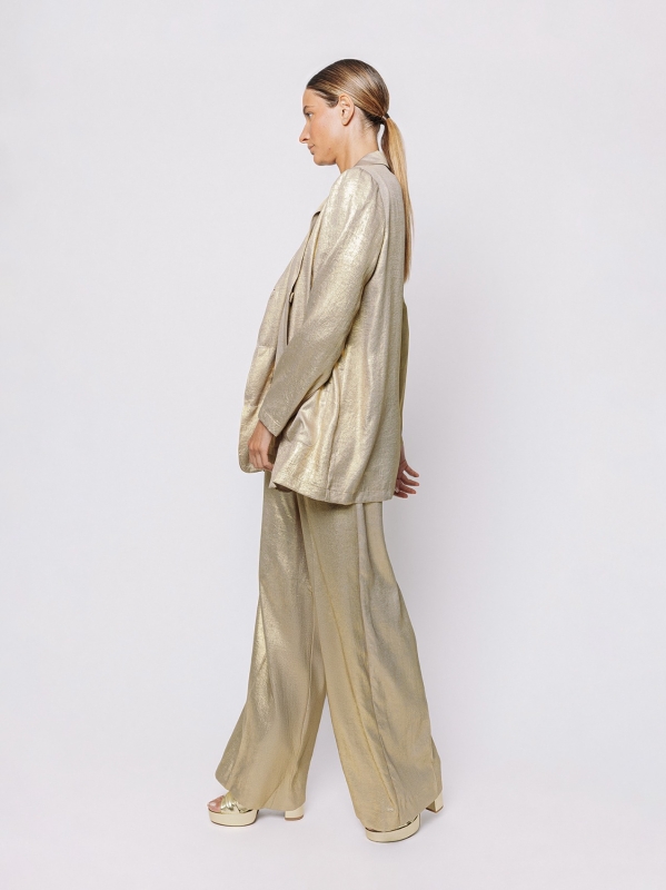 Blazer Cozyluxe in Gold 