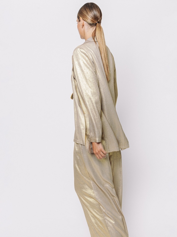 Blazer Cozyluxe in Gold 