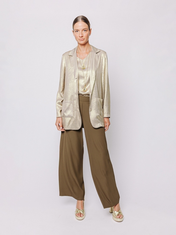 Blazer Cozyluxe in Gold 