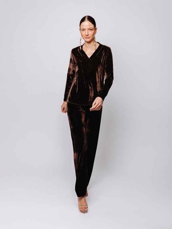 Maglia in velluto Martino Midali