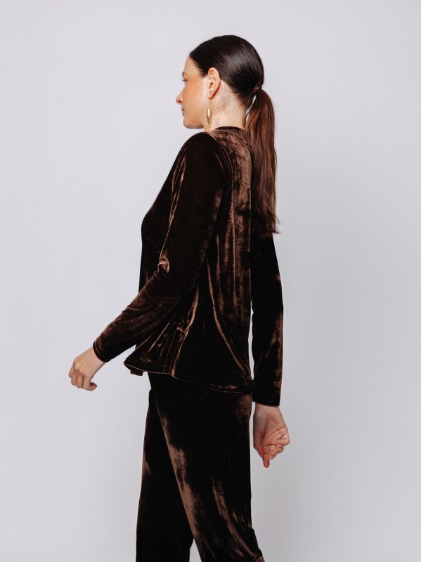 Maglia in velluto Martino Midali