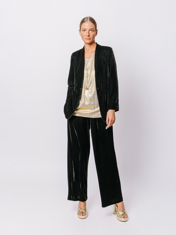 Velvet blazer! Martino Midali