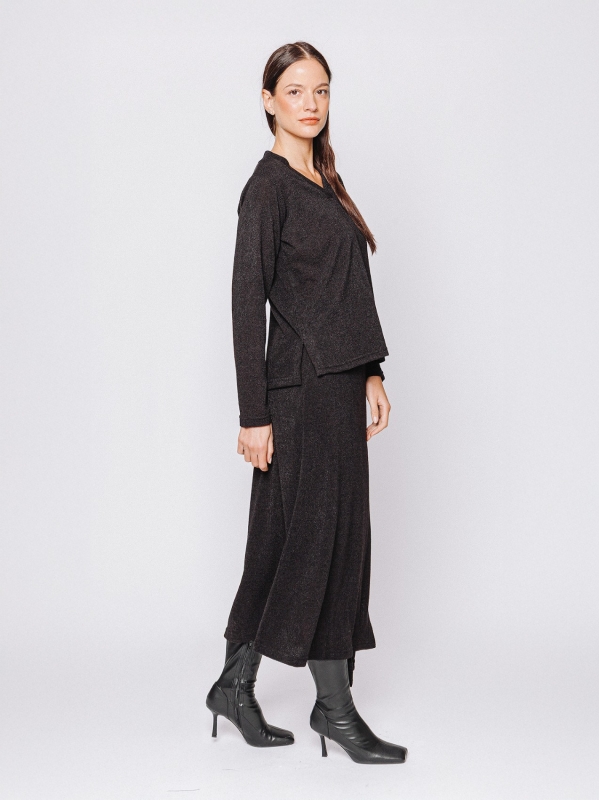 T-shirt con scollo a V | Martino Midali