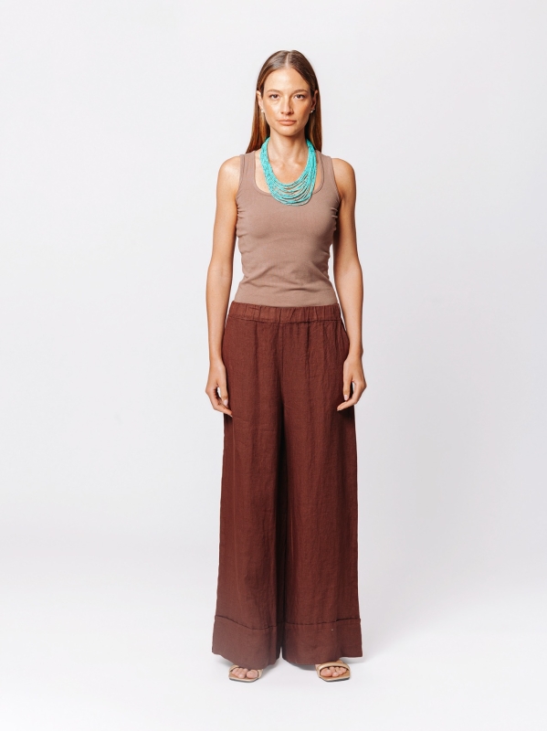 Pantaloni in lino