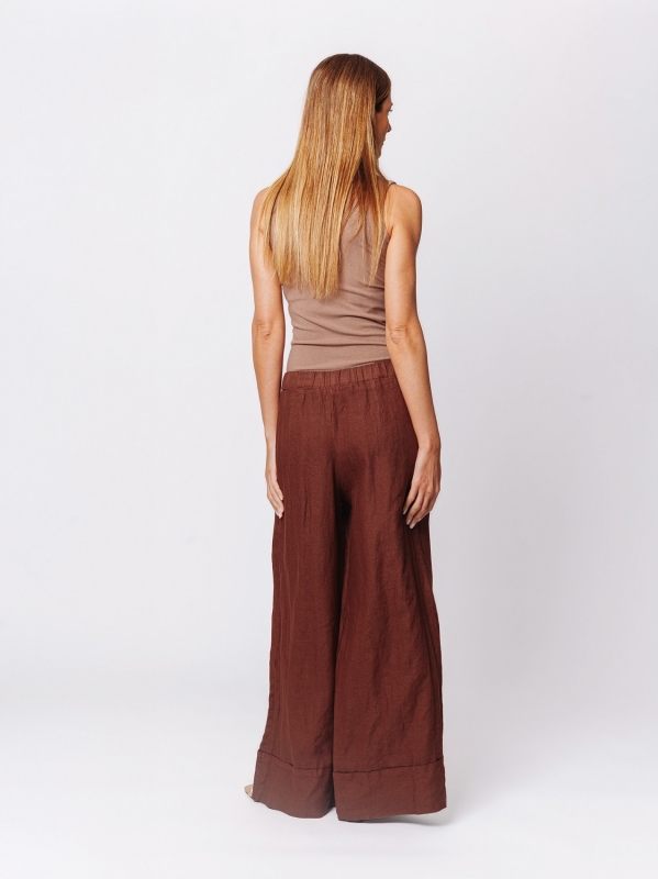 Pantaloni in lino