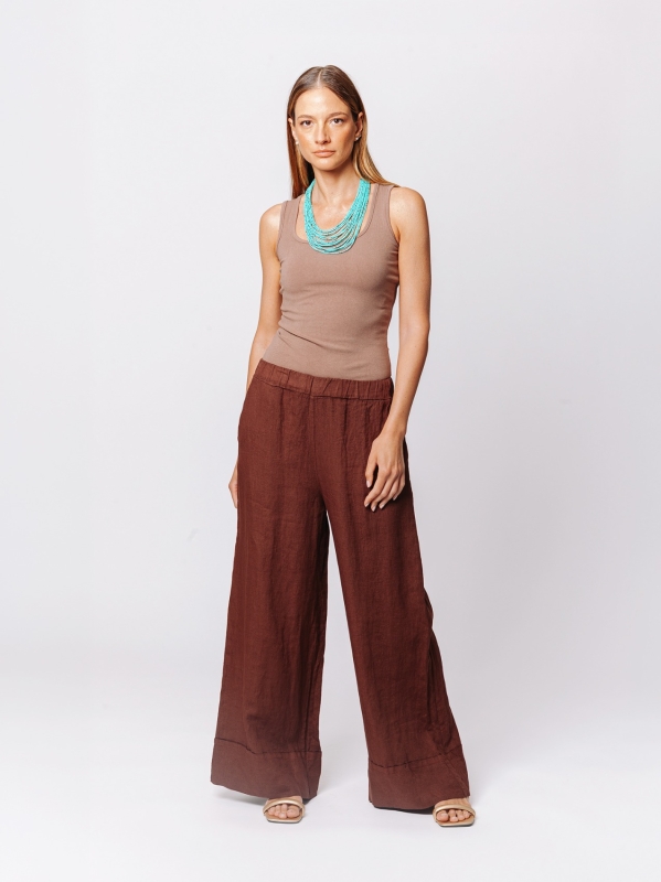 Pantaloni in lino