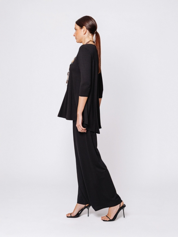 T-shirt Martino Midali In jersey e chiffon