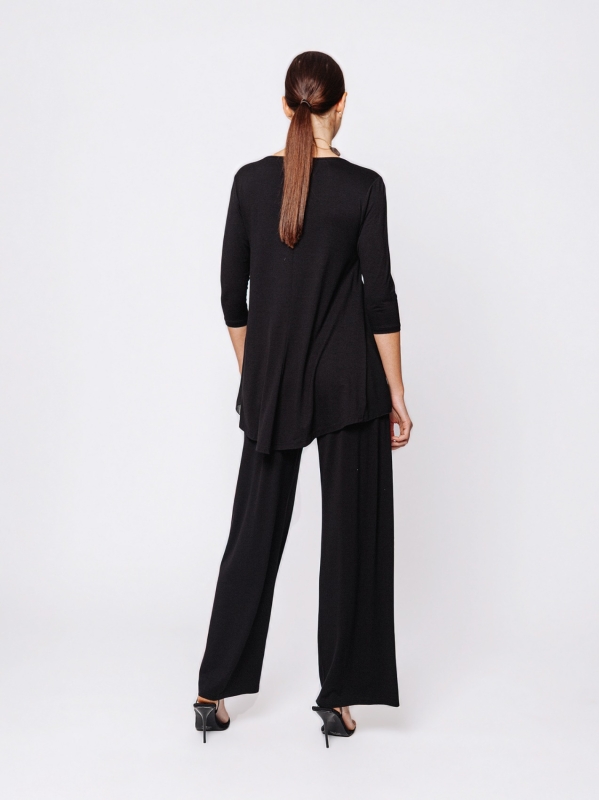 T-shirt Martino Midali In jersey e chiffon