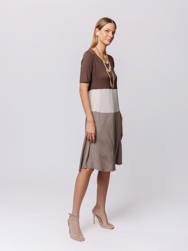 Abito Color Block – Armonia Tonale