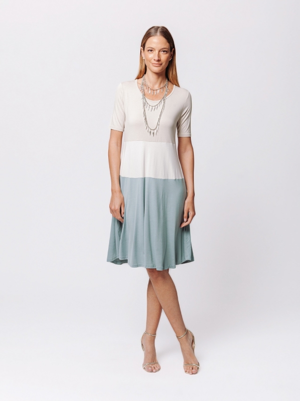 Abito Color Block – Armonia Tonale