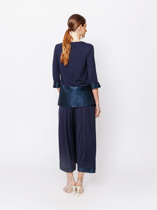 T-shirt con inserto #IRIDESCENTE