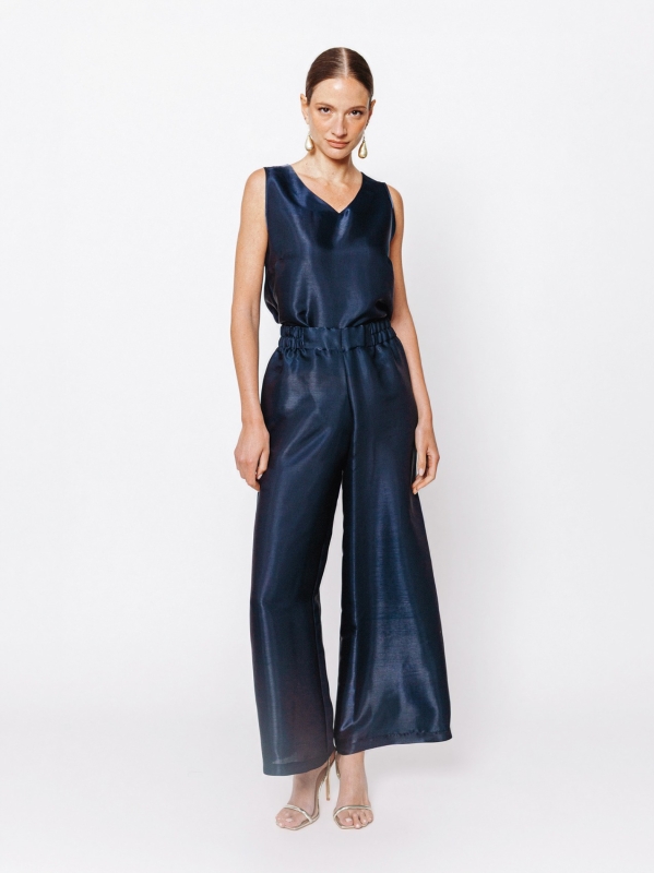 Pantalone a palazzo #IRIDESCENTE