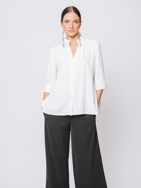 Camicia gessata Martino Midali