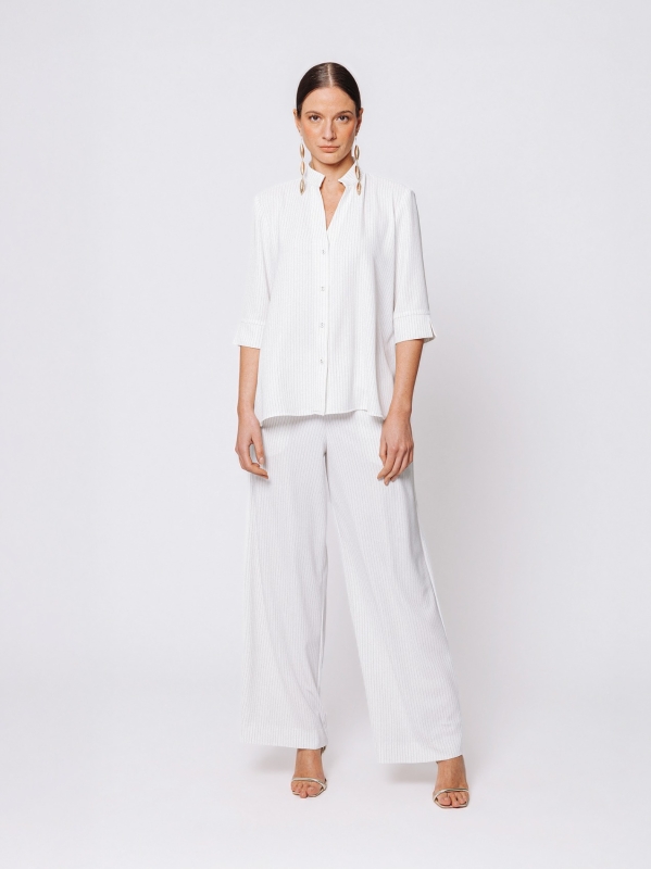 Camicia gessata Martino Midali