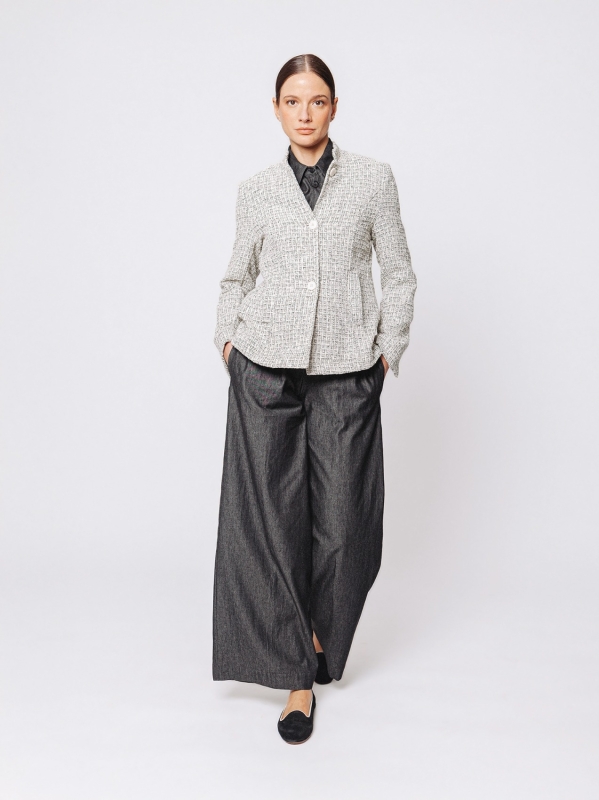 Martino Midali two-tone tweed jacket