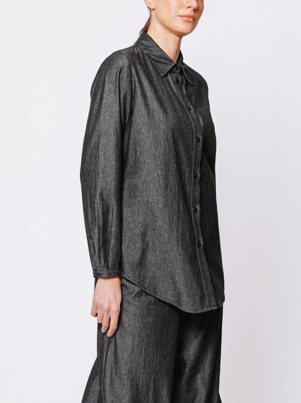 Martino Midali chambray denim shirt