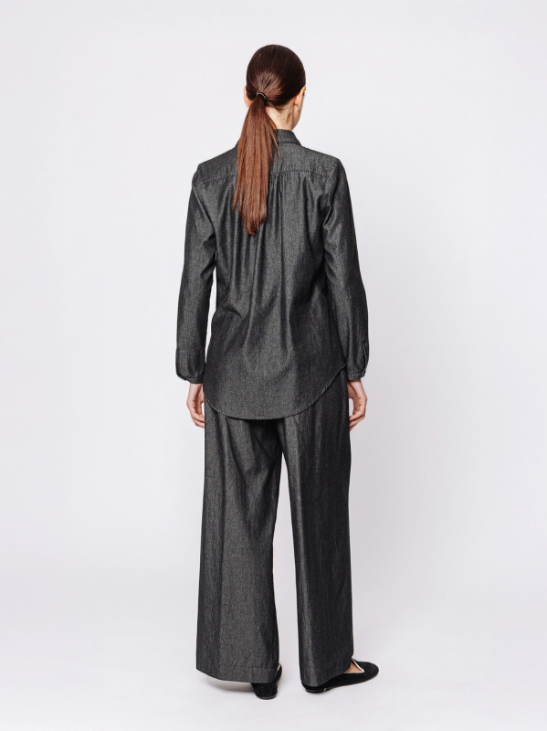 Martino Midali chambray denim shirt