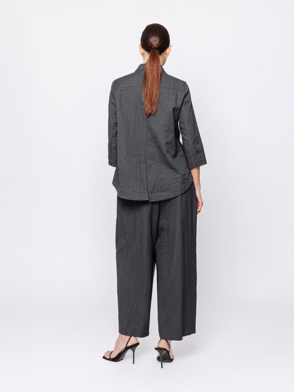 Giacca jacquard lino e cotone Martino Midali