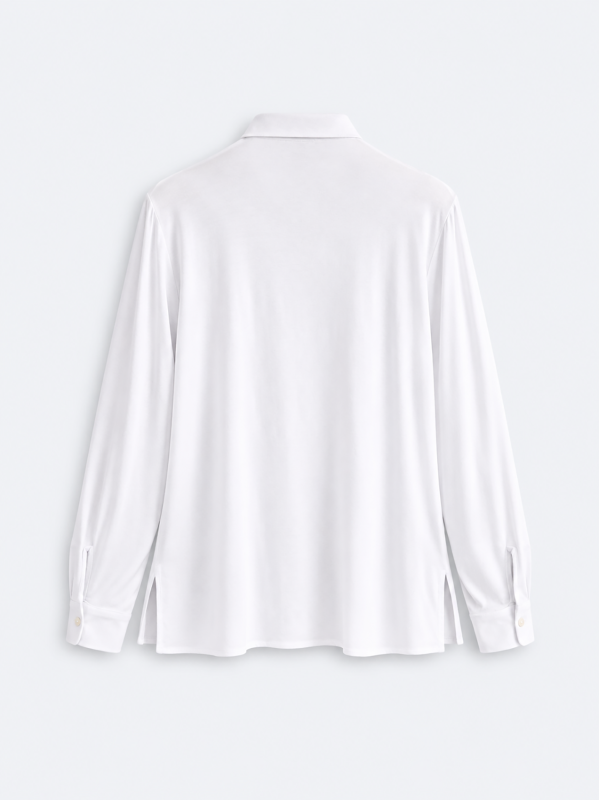 Fluid Viscose Jersey Shirt