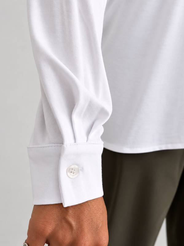 Fluid Viscose Jersey Shirt