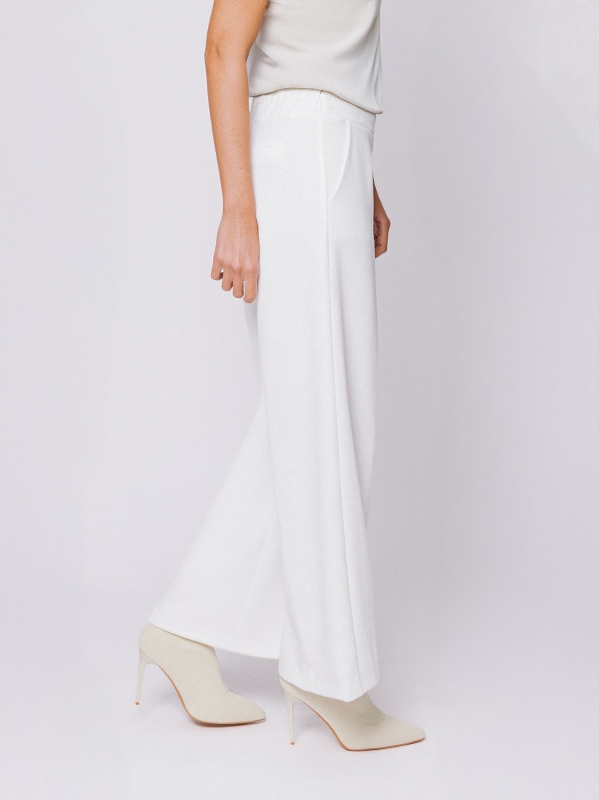 Pantaloni ampi in tessuto cavallery