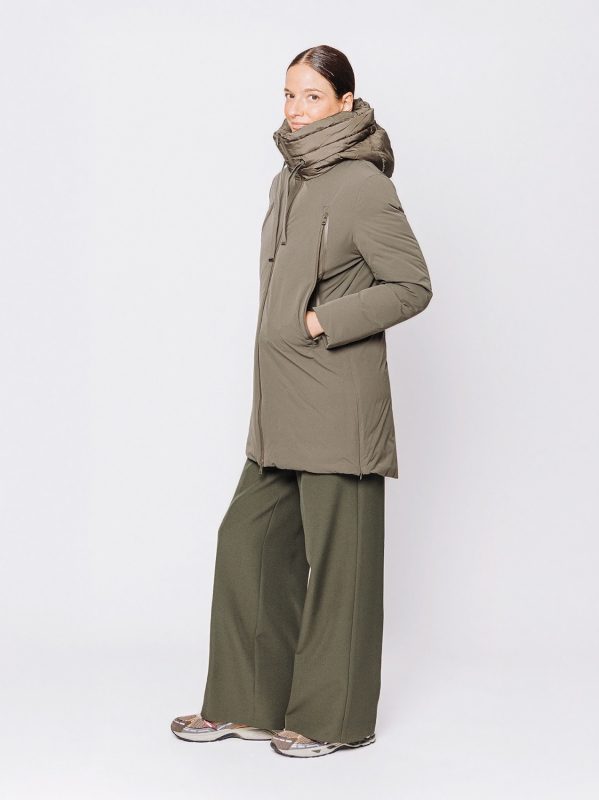 Piumino Midali imbottito con cappuccio