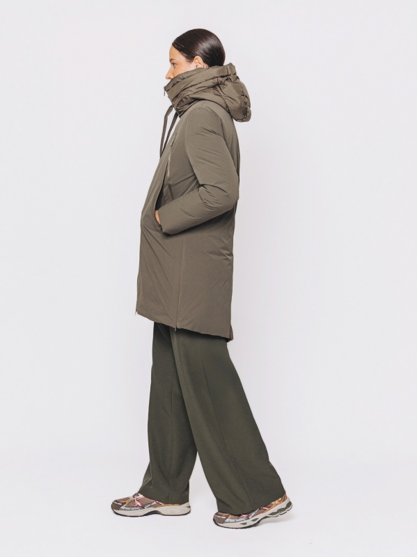 Piumino Midali imbottito con cappuccio