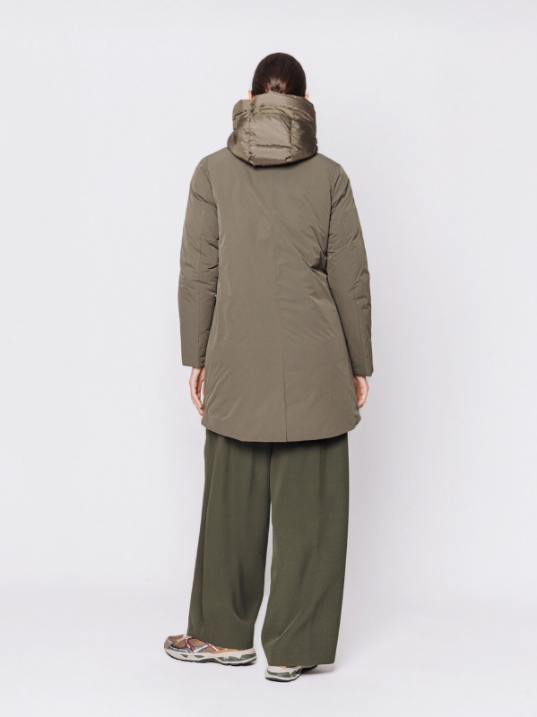 Piumino Midali imbottito con cappuccio