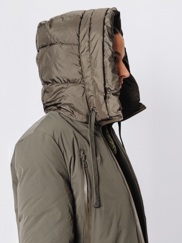 Piumino Midali imbottito con cappuccio