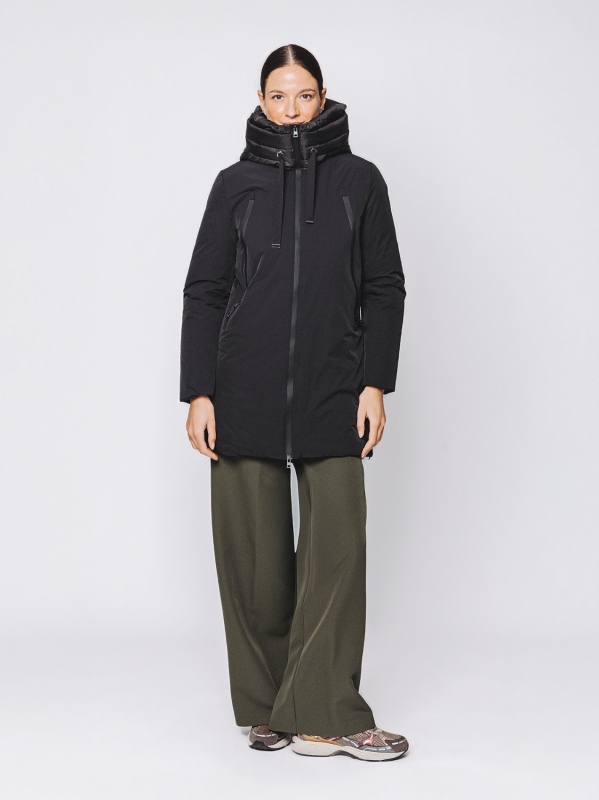 Piumino Midali imbottito con cappuccio