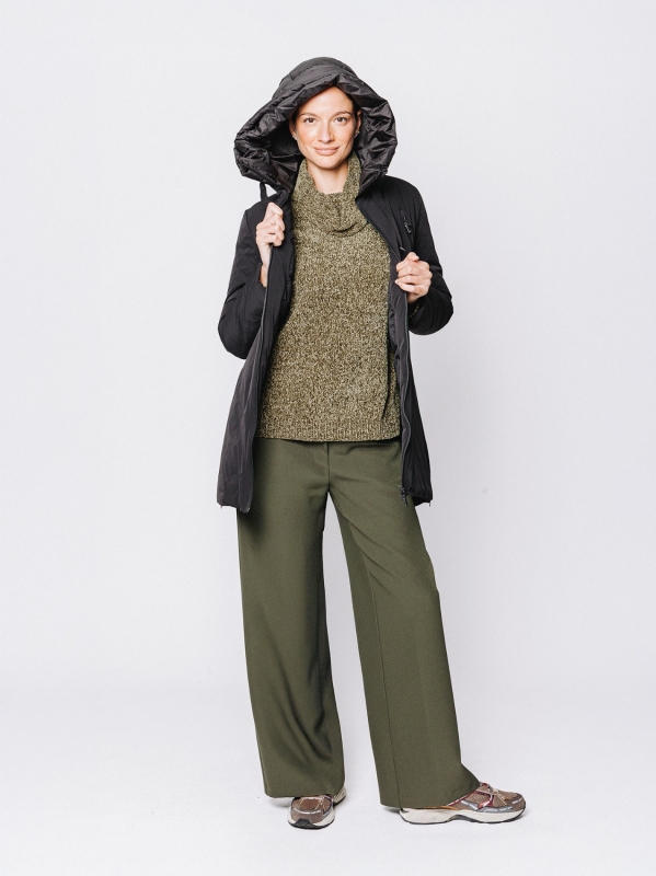 Piumino Midali imbottito con cappuccio