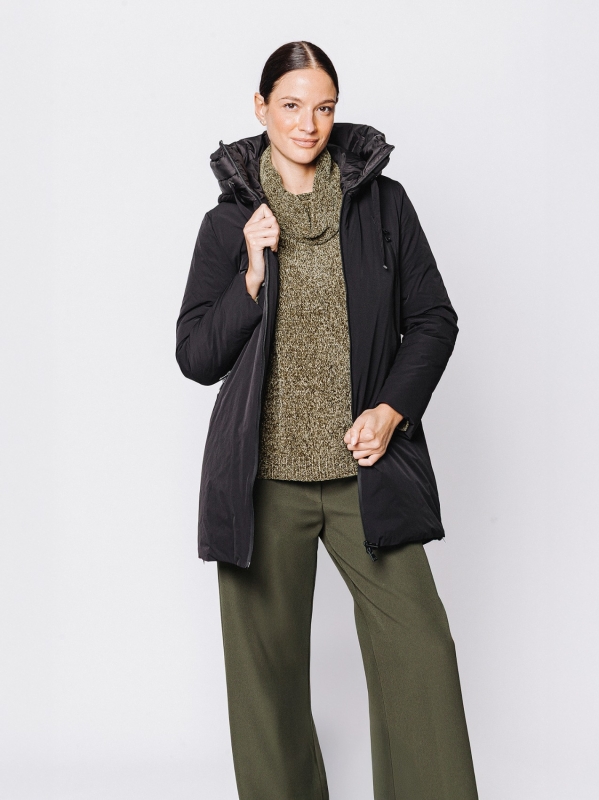 Piumino Midali imbottito con cappuccio