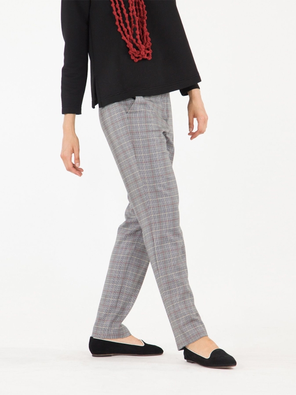 Pantalone a sigaretta Principe di Galles